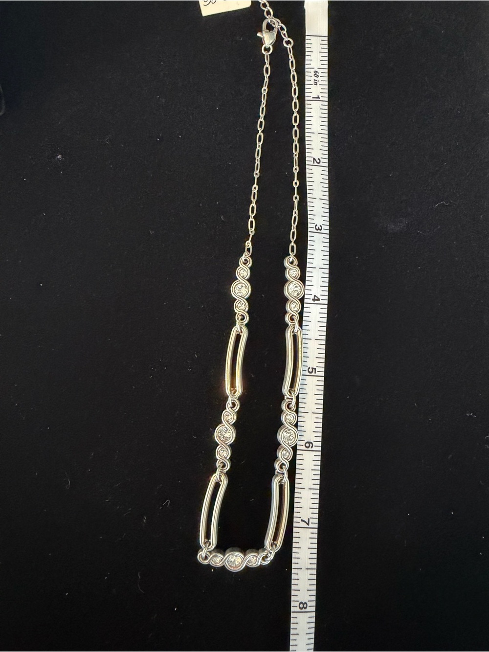 Brighton Infinity Sparkle Necklace NWT - Picture 5 of 5